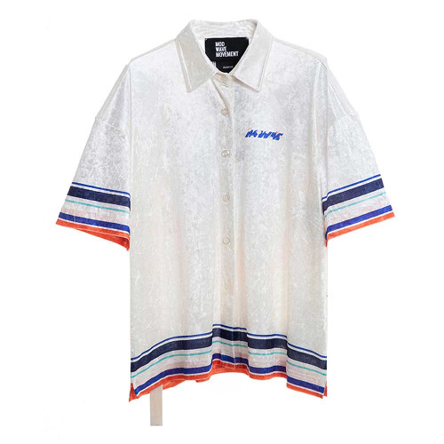 MWM Unisex πουκάμισο Colorblock Almond Blossom Shirt